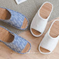 Summer Breathable Thick Bamboo Sole Slippers